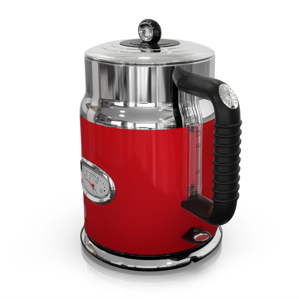 Hervidor Eléctrico Rojo  Russell Hobbs Retro