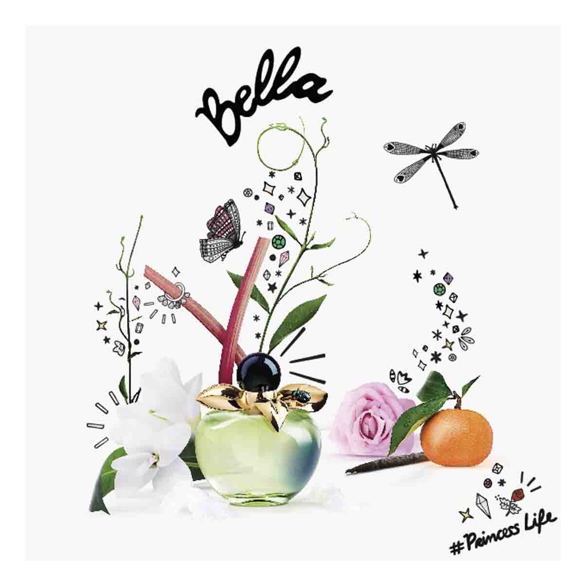 Estuche para Dama Nina Ricci Les Belles de Nina Bella Edt 80Ml + Lipstick