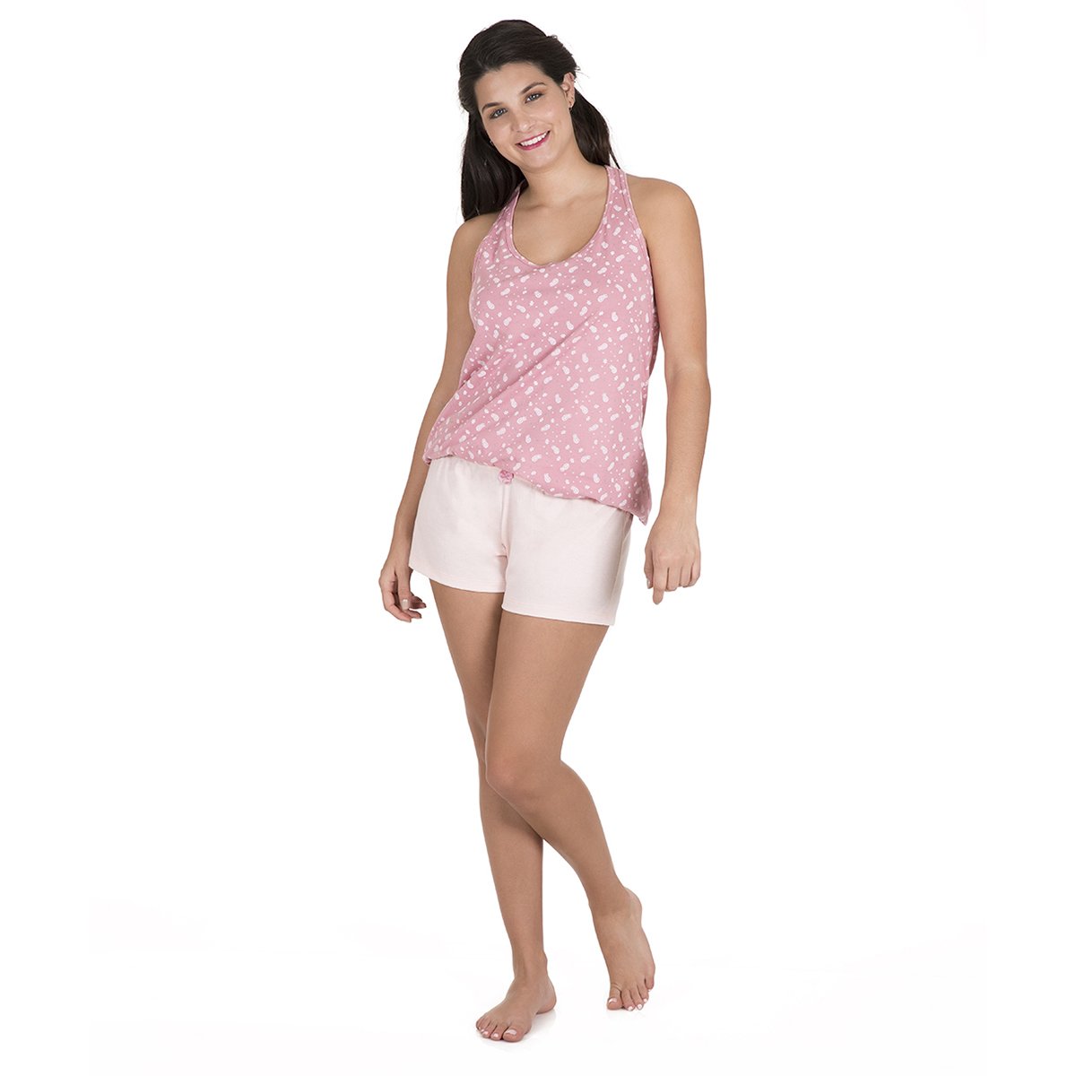 Pijama Tank Y Short Boho Craft Tops Bottoms