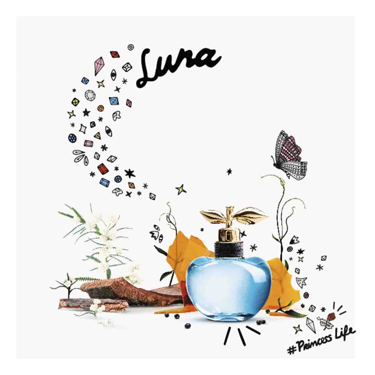Estuche para Dama Nina Ricci Les Belles de Nina Luna Edt 80Ml + Bodylotion 100Ml