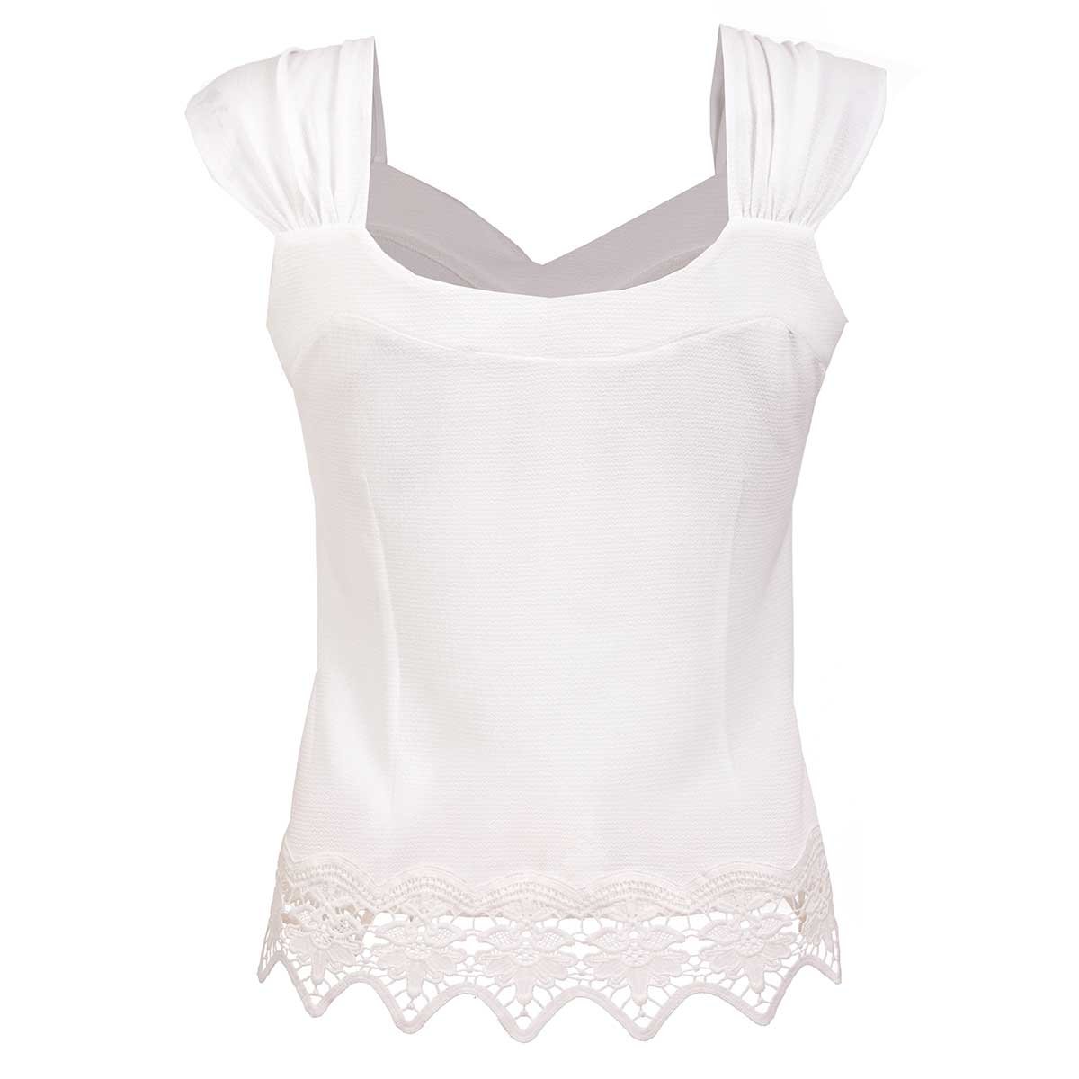 blusa de tirantes