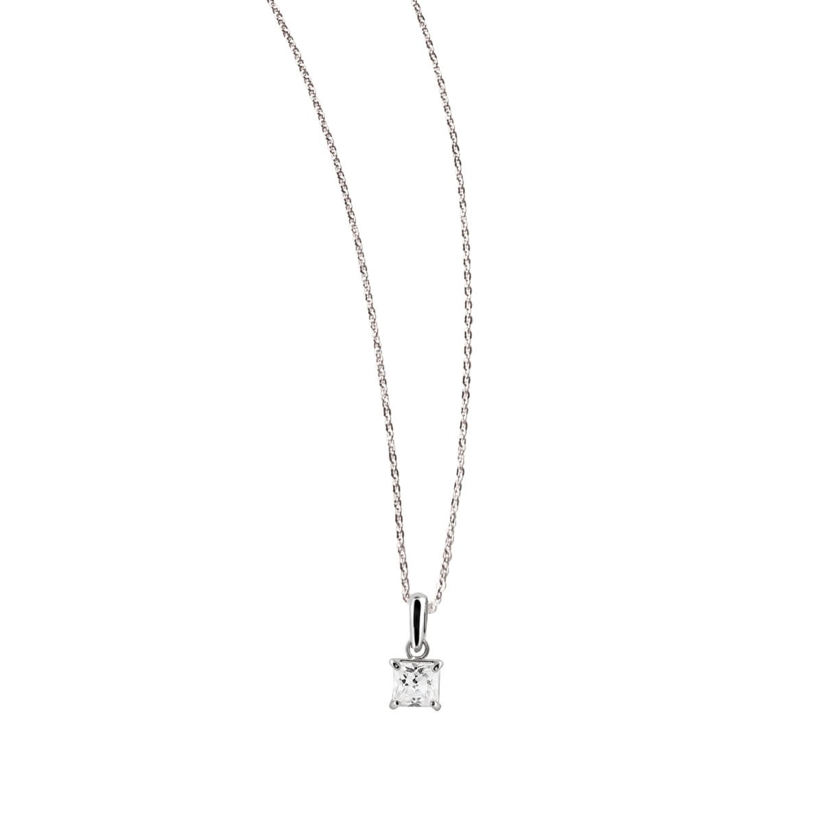 Dije en Plata .925 con Circonia Cuadrada Artre .925