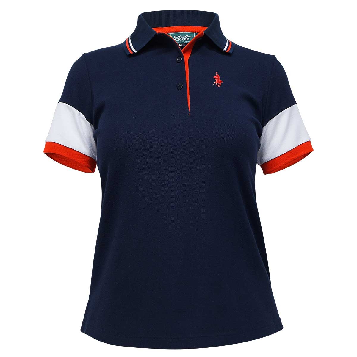 camiseta polo combinada