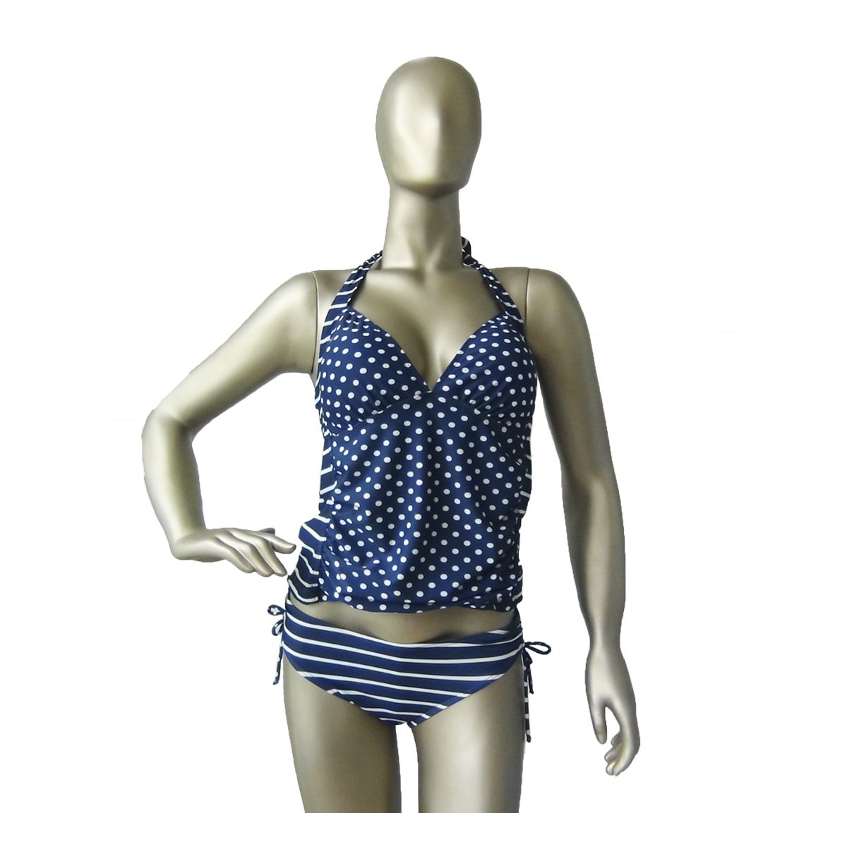 Tankini Azul Combinado Guz