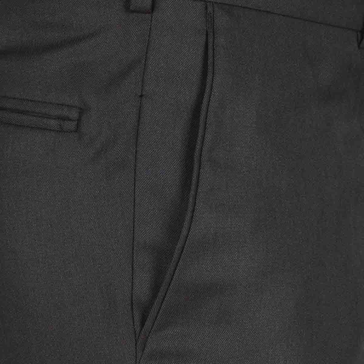Pantalón Talla Plus de Vestir Básico Negro Oscar de la Renta para Caballero