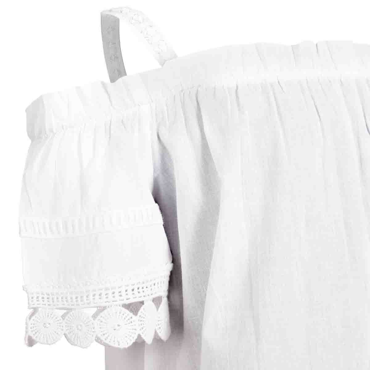 Blusa Sin Hombros Tirantes Jeanious