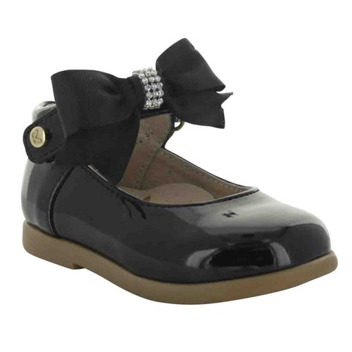 Zapato Charol Moño en Velcro Chabelo
