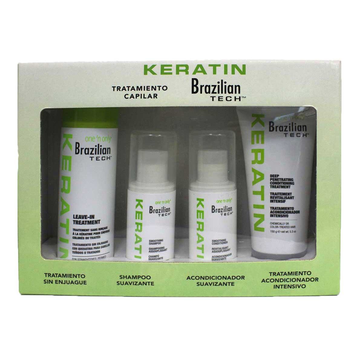 Kit Keratin Sh,ac y Dos Tratamientos Babyliss