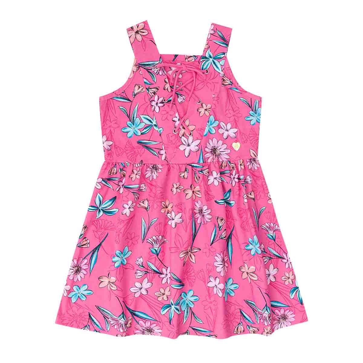 Vestido Estampado Sin Manga Brandillini