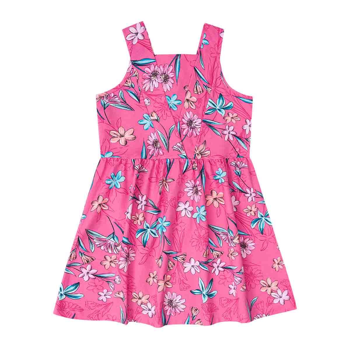 Vestido Estampado Sin Manga Brandillini
