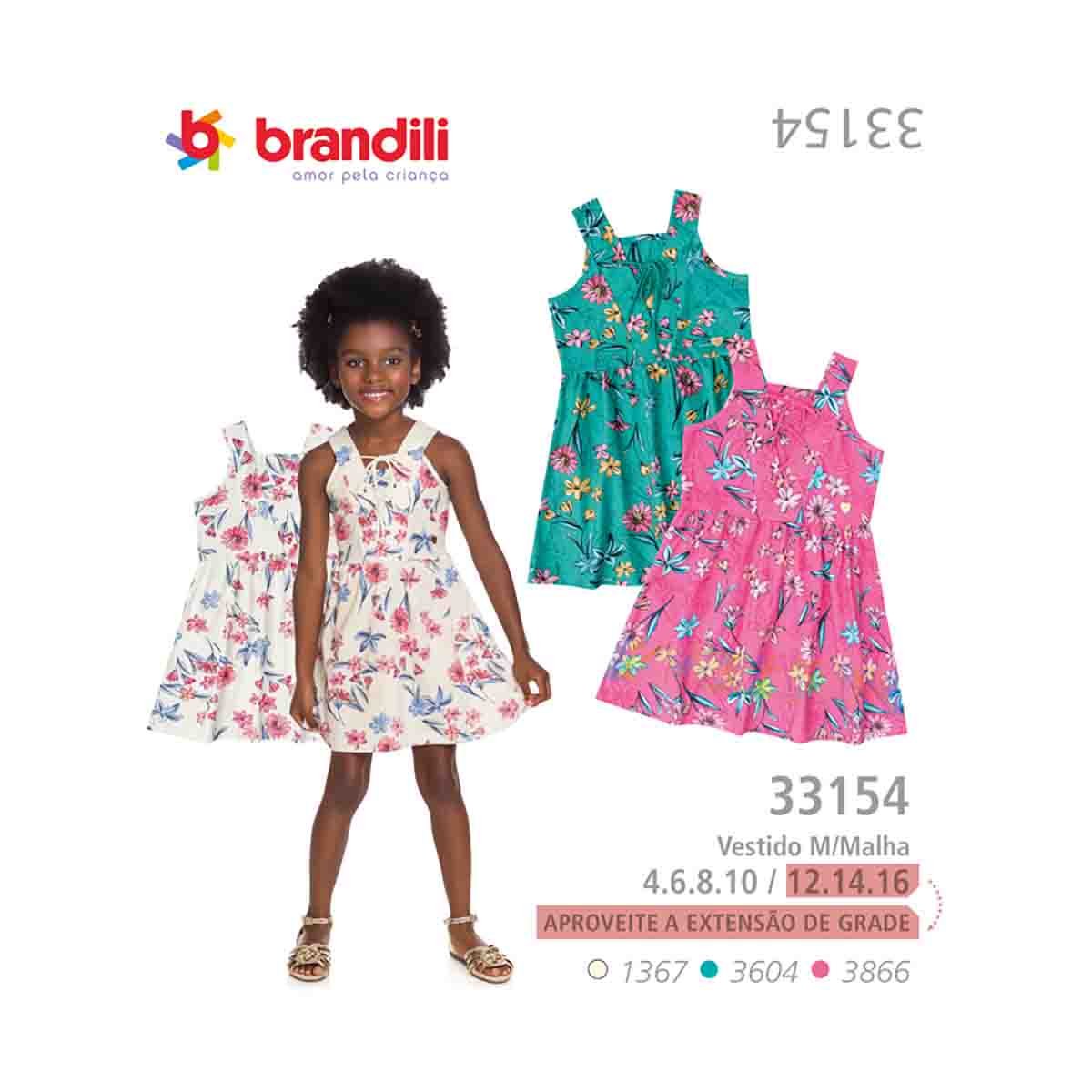 Vestido Estampado Sin Manga Brandillini