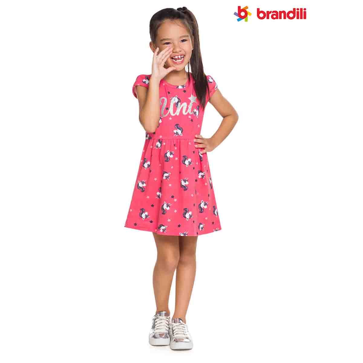 Vestido Estampado Unicornio Brandili