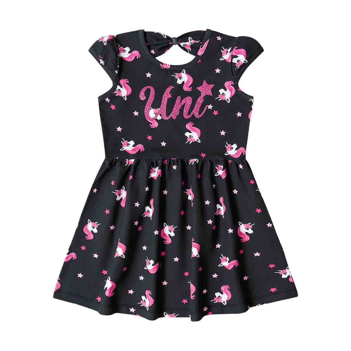 Vestido Estampado Unicornio Brandili
