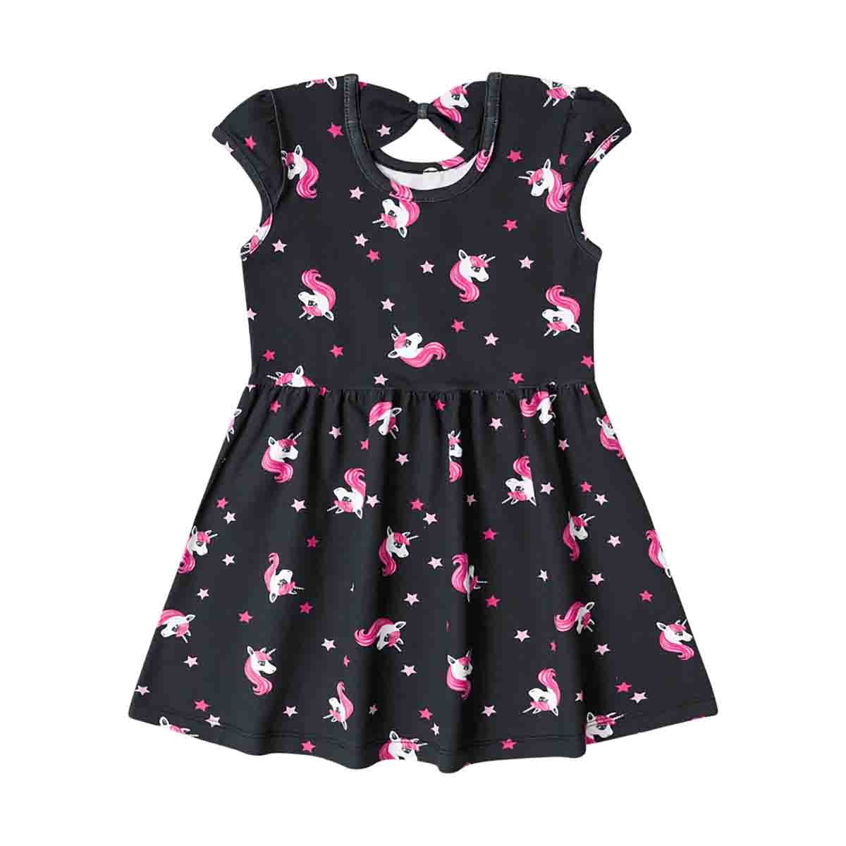 Vestido Estampado Unicornio Brandili