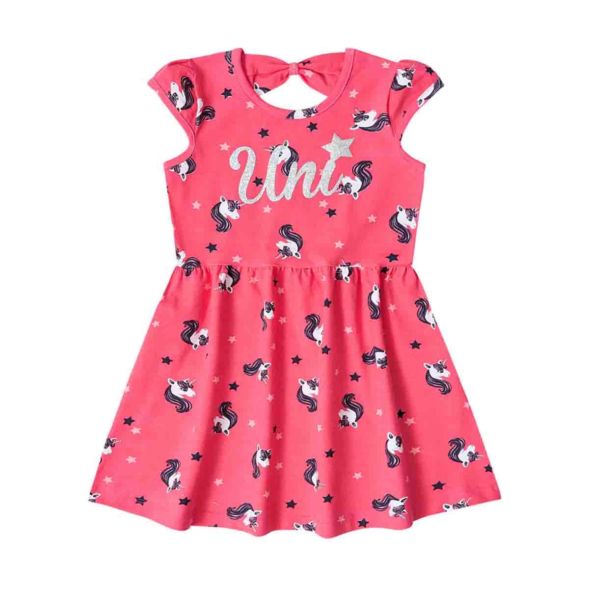 Vestido Estampado Unicornio Brandili