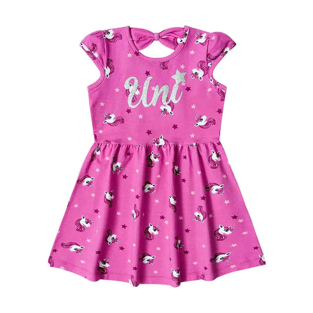 Vestido Estampado Unicornio Brandili