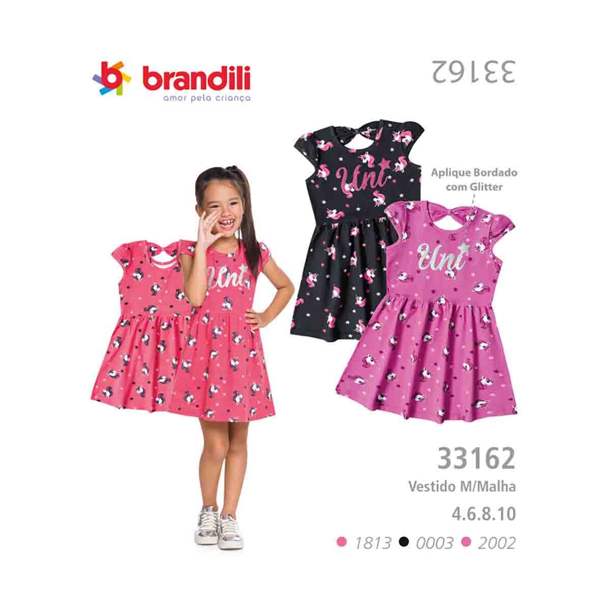Vestido Estampado Unicornio Brandili