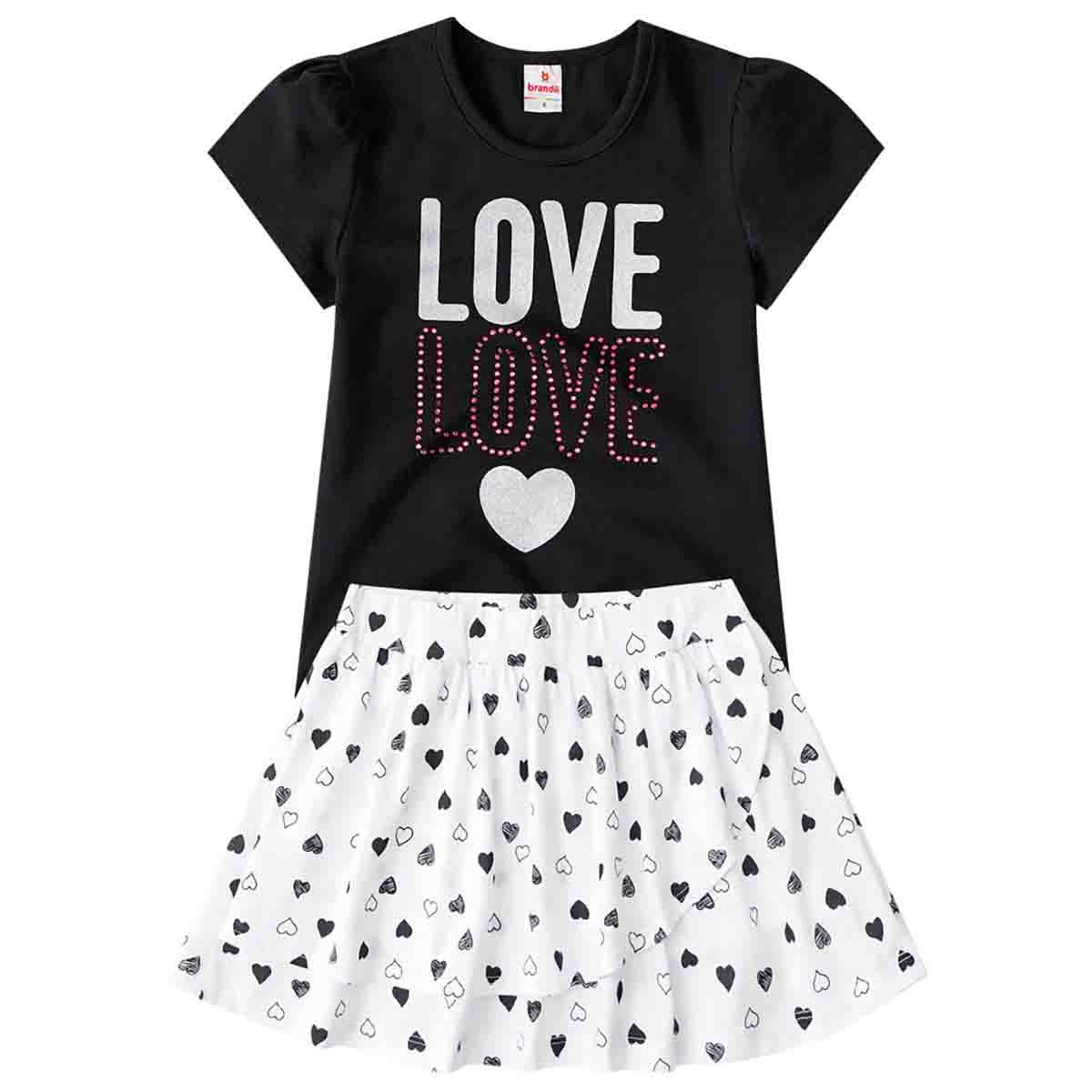 Conjunto Falda Short Brandili