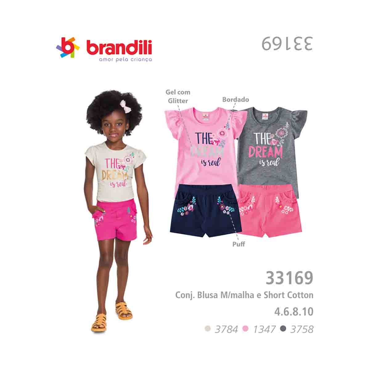 Conjunto Short Brandili