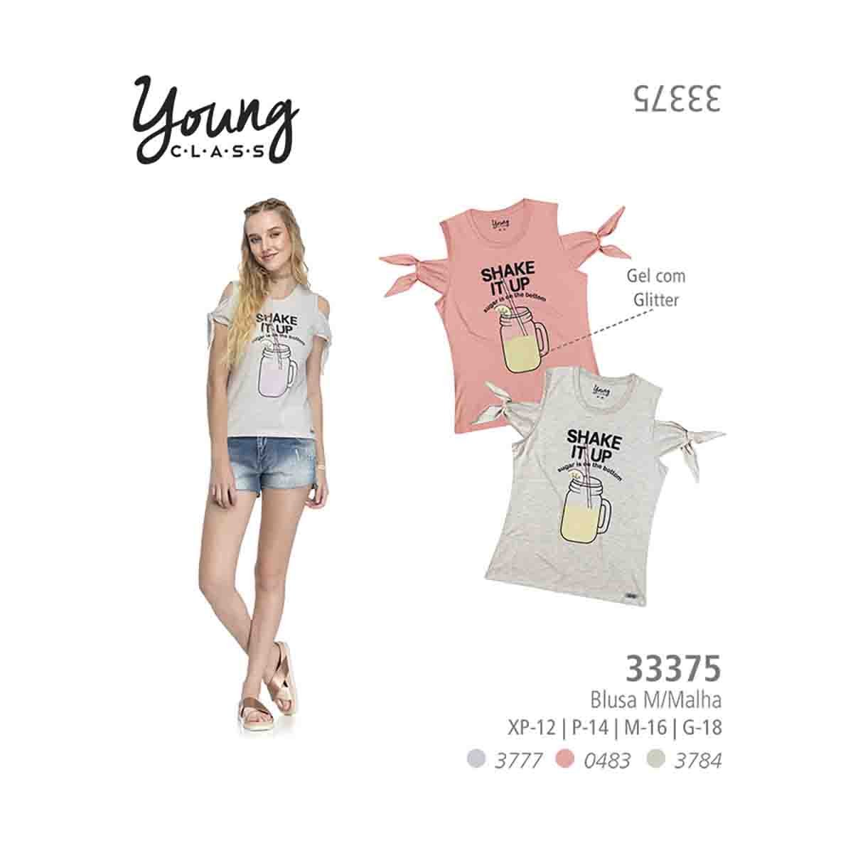 Blusa Hombro Descubierto Brandili para Niña