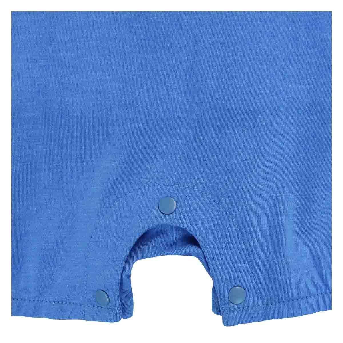 Conjunto 2 Pzas Playera Manga Corta Jumpsuit Corto Mondo Bambino