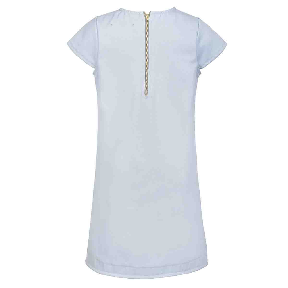 Vestido Bordado con Unicornio Hollywood North Hn19