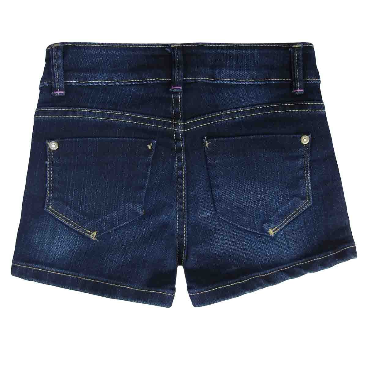 Short Mezclilla Cortes Doble Bolsa 4Teen