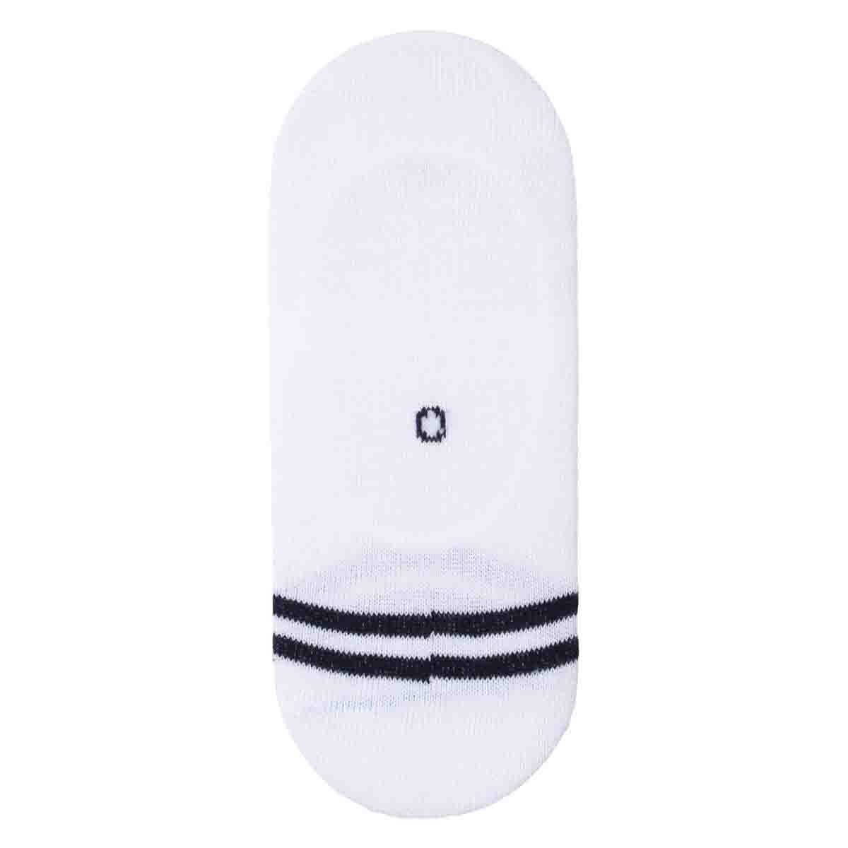 Minicalcetin Invisible Blanco Punto Blanco