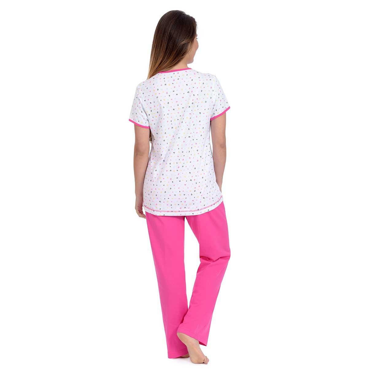 Pijama Chifon Escote V Thaiss