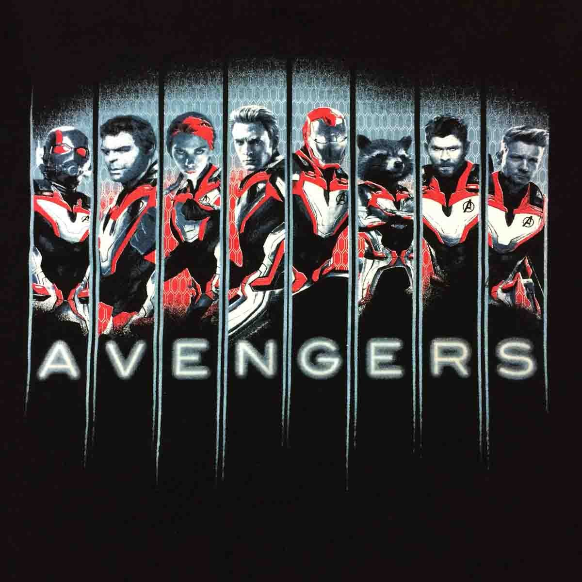 Playera Manga Corta Estampada Engame Avengers