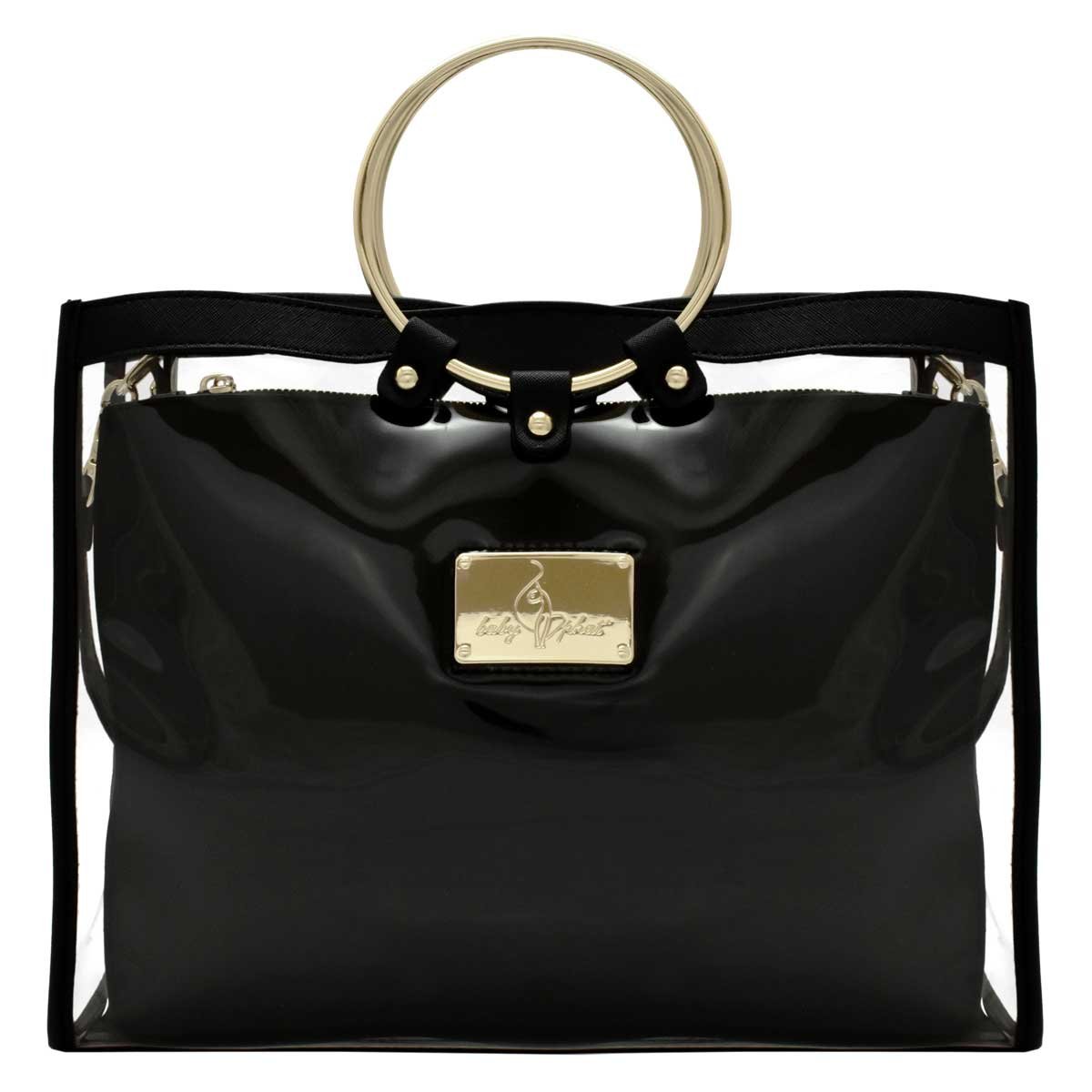 Bolso Tote Color Negro Baby Phat