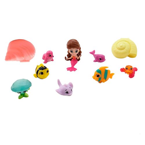 Paquete 6 Figuras Coleccionables Splashlings  Toy Plus