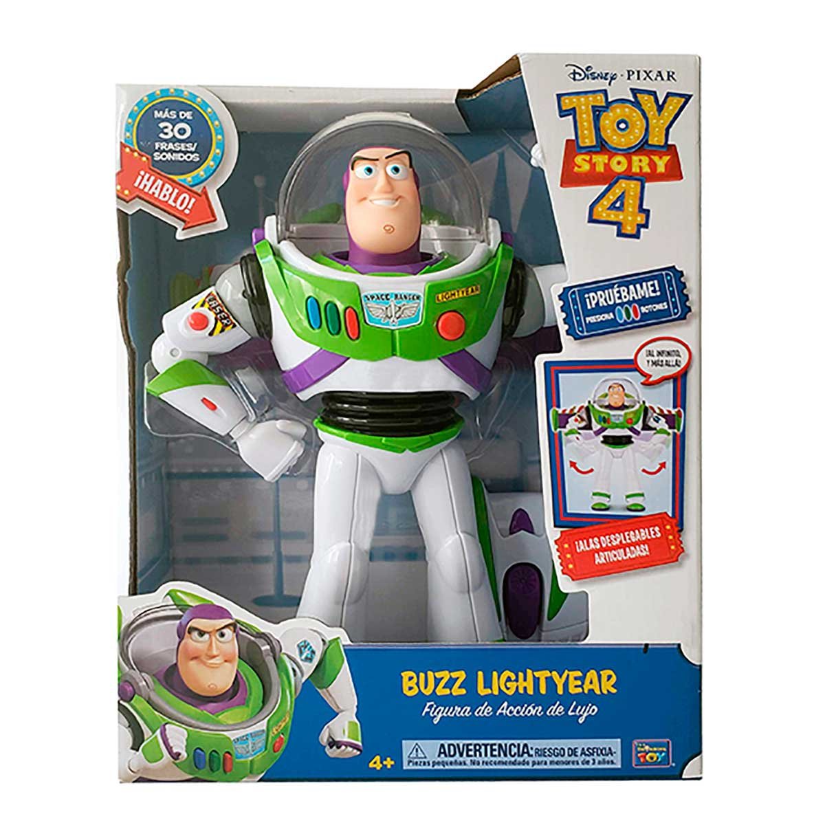Toy Story 4 Buzz Lightyear Deluxe Toy Plus