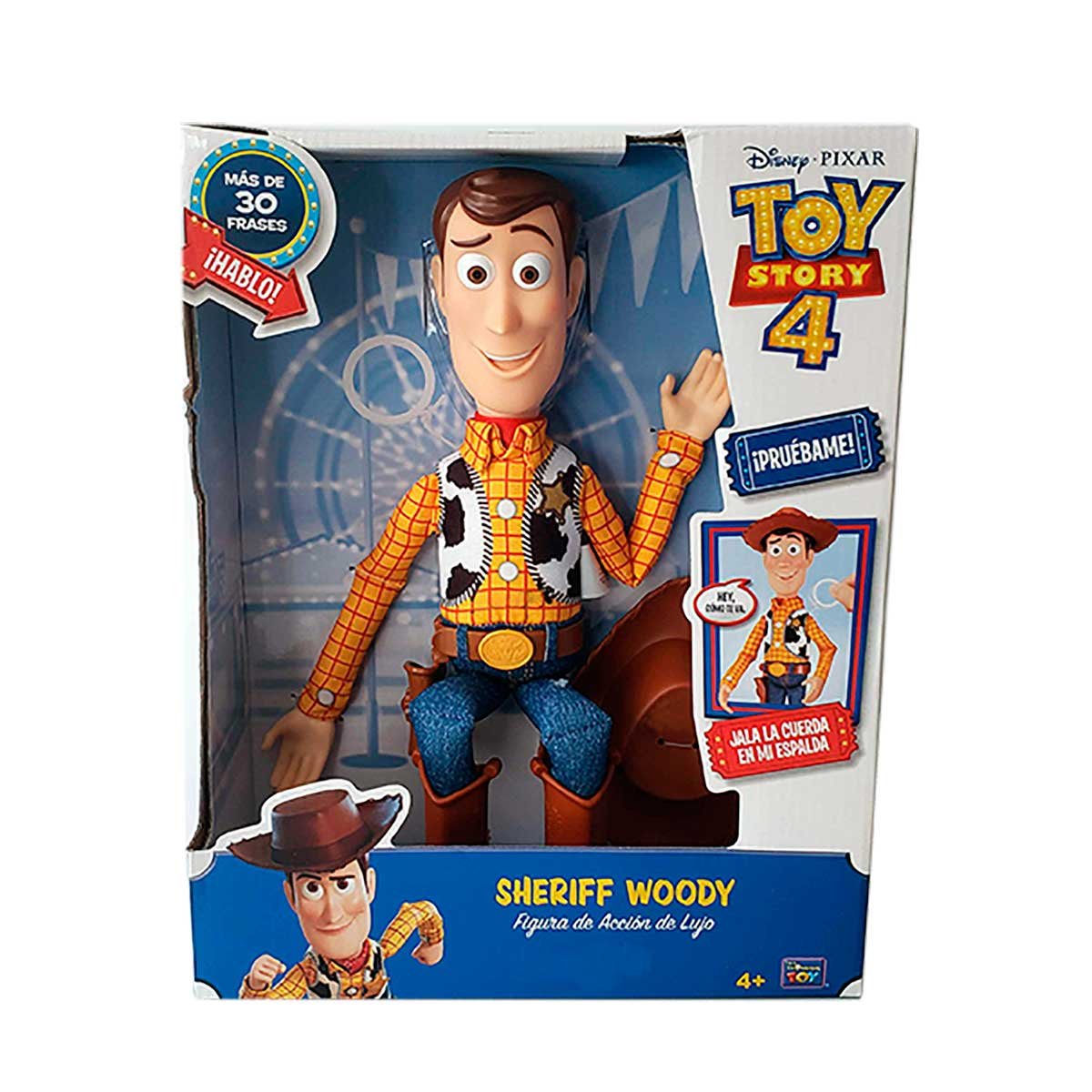 Toy Story 4 Sheriff Woody Deluxe Toy Plus