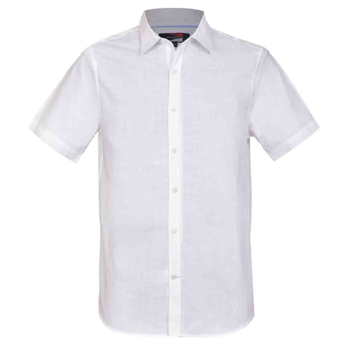 camisa manga corta blanca