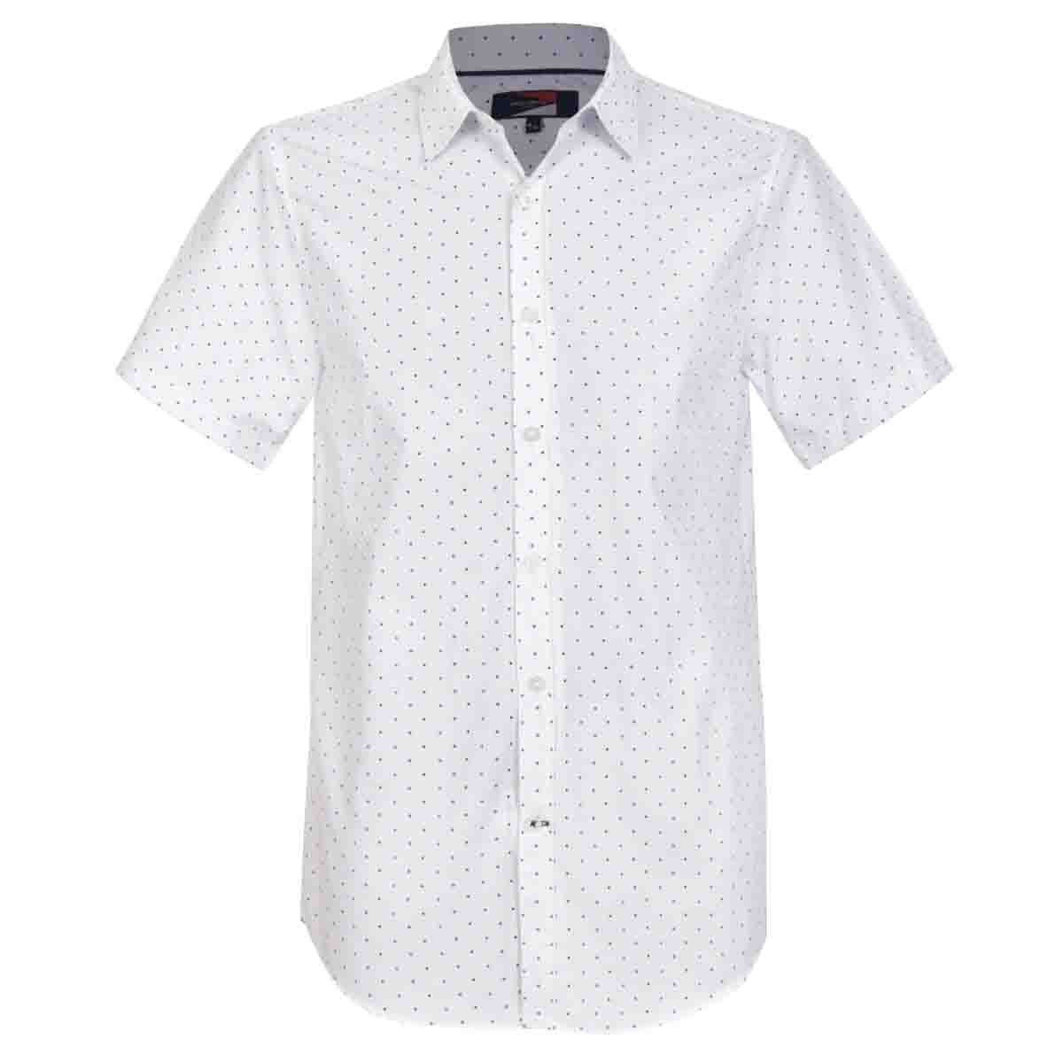 camisa manga corta blanca