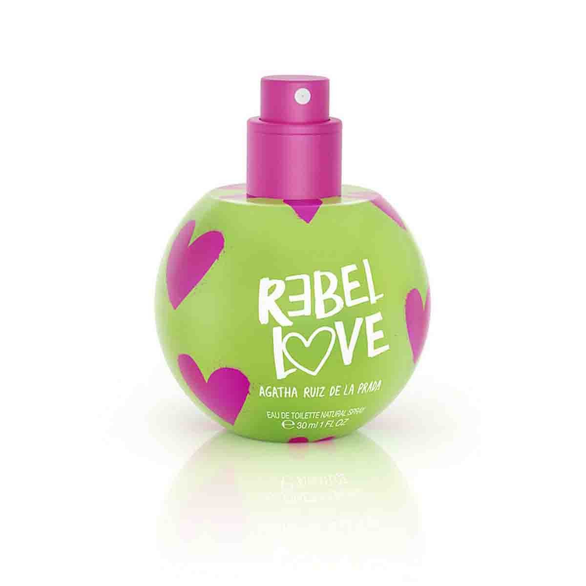 Fragancia para Dama, Agatha Ruiz de la Prada Rebel Love Bubble Edt 30Ml