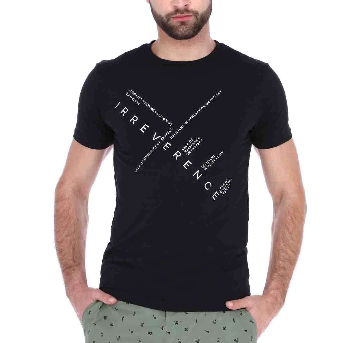 Playera Color Negro Generra