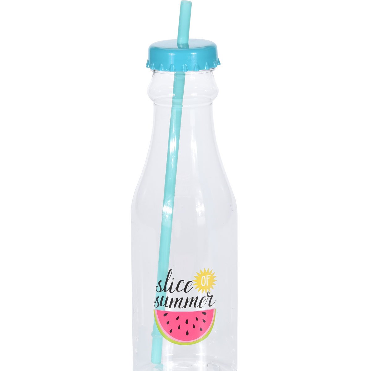 Botella con Pajita 650Ml