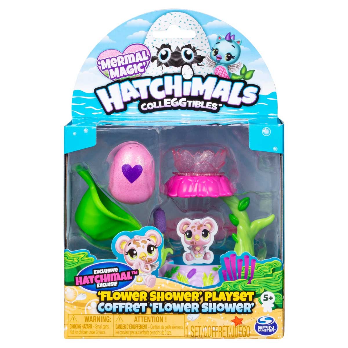 Hatchimals Set de Juego Ducha de Flores Marnas Spin Master