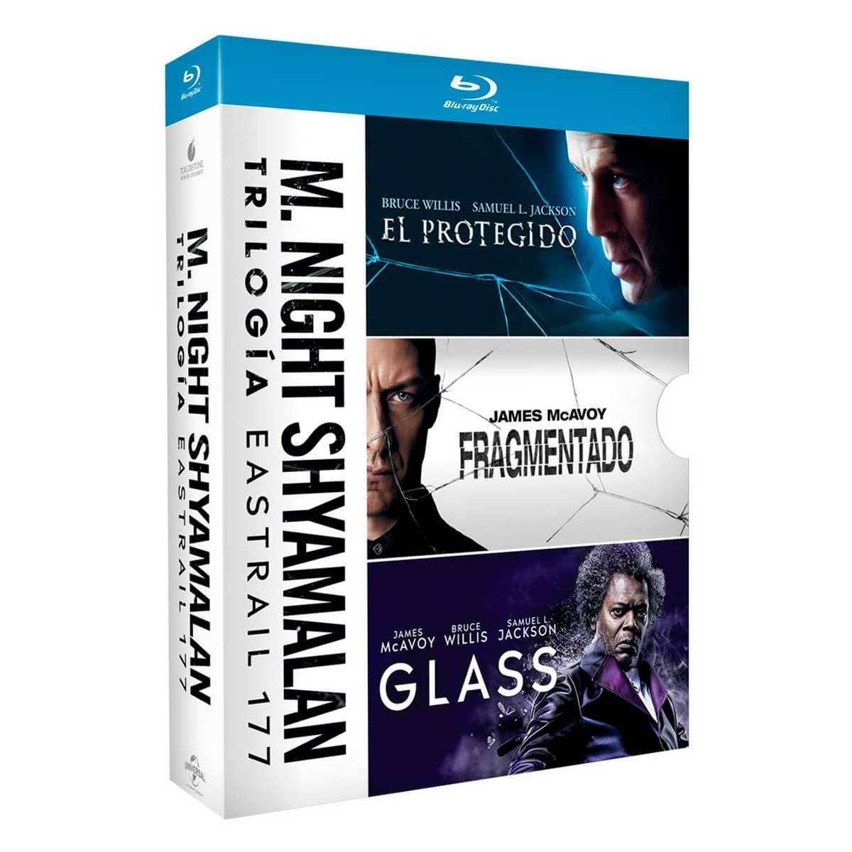 Laser Blu Ray Paquete Glass