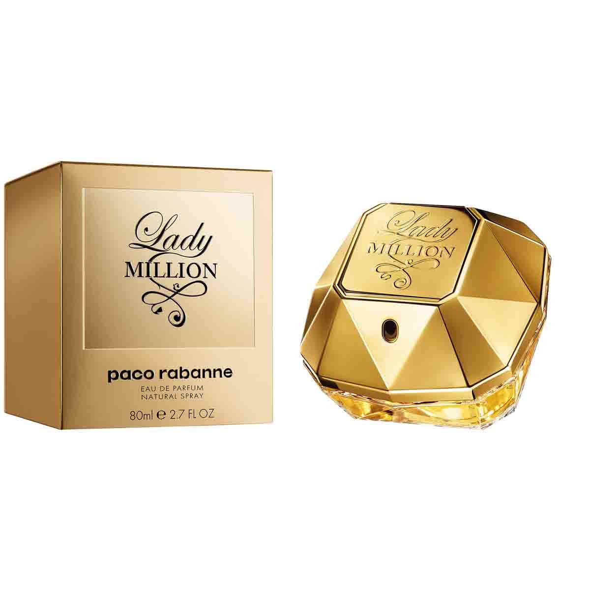 Fragancia para Dama Paco Rabanne Lady Million Edp 80Ml