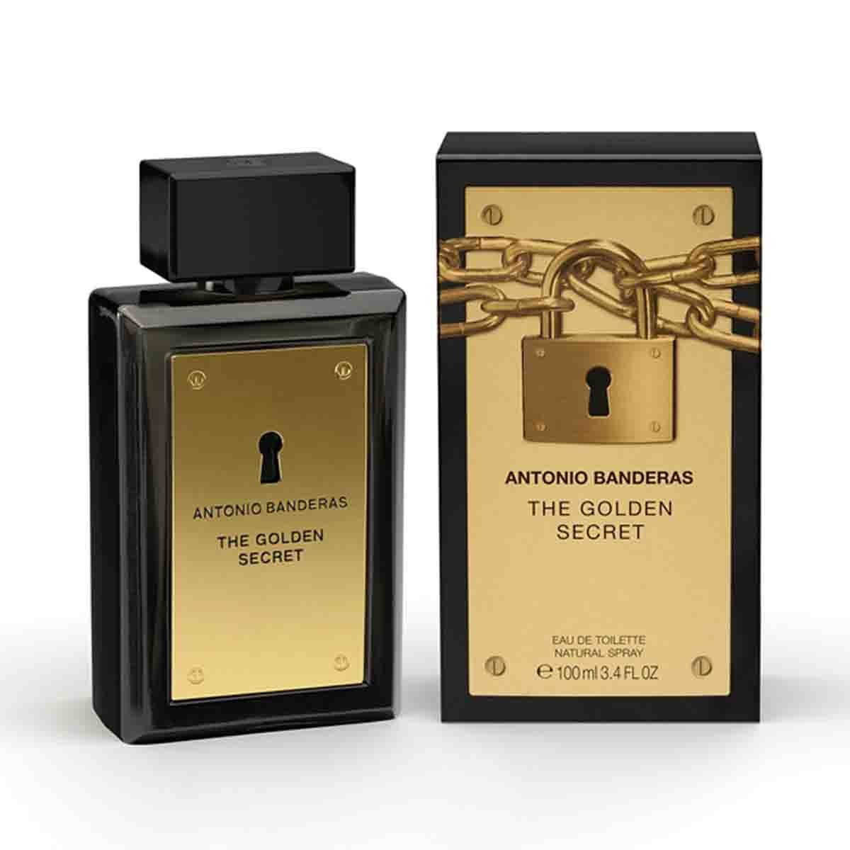 Fragancia para Caballero Antonio Banderas The Golden Secret Edt 100Ml