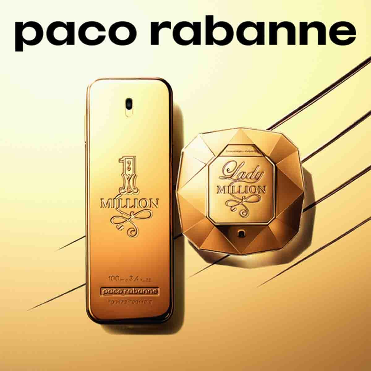 Fragancia para Caballero Paco Rabanne 1Million Edt 100Ml