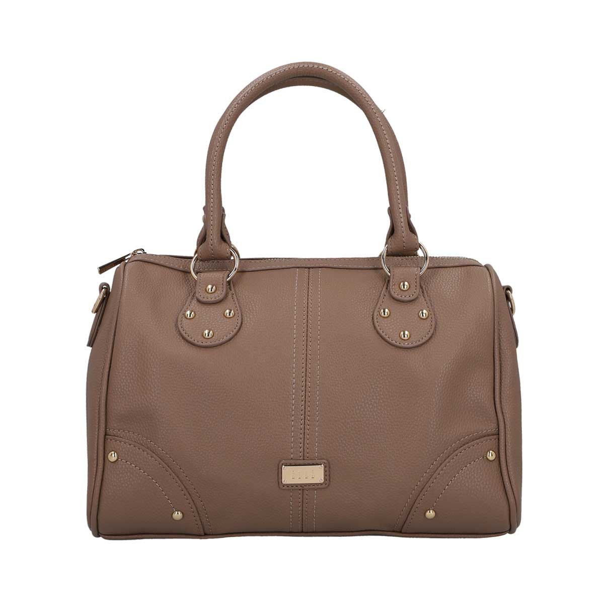 Bolso Bowling Taupe Elle