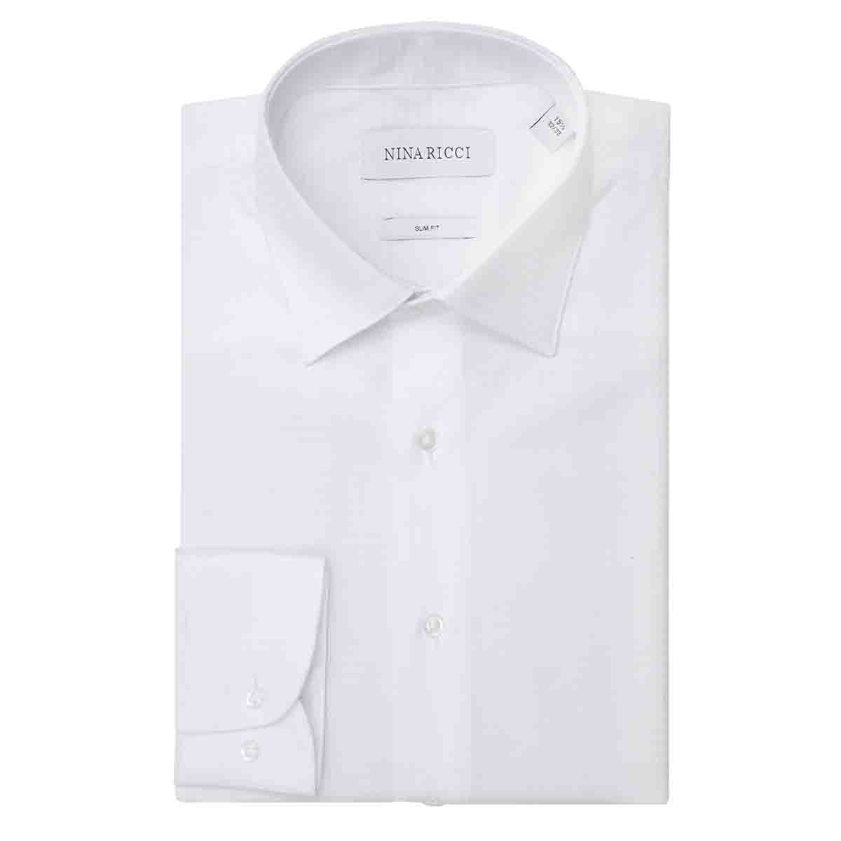 Camisa de Vestir Color Blanco Nina Ricci para Caballero