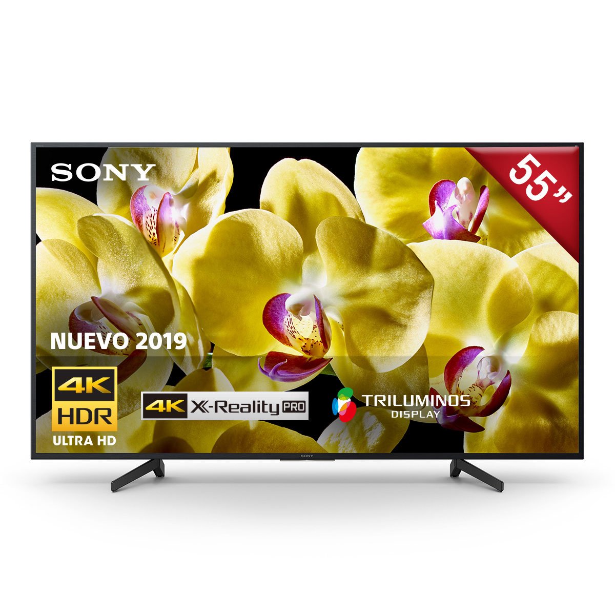 Pantalla 55" 4K Ultra Hd Android Tv Serie X800G Sony