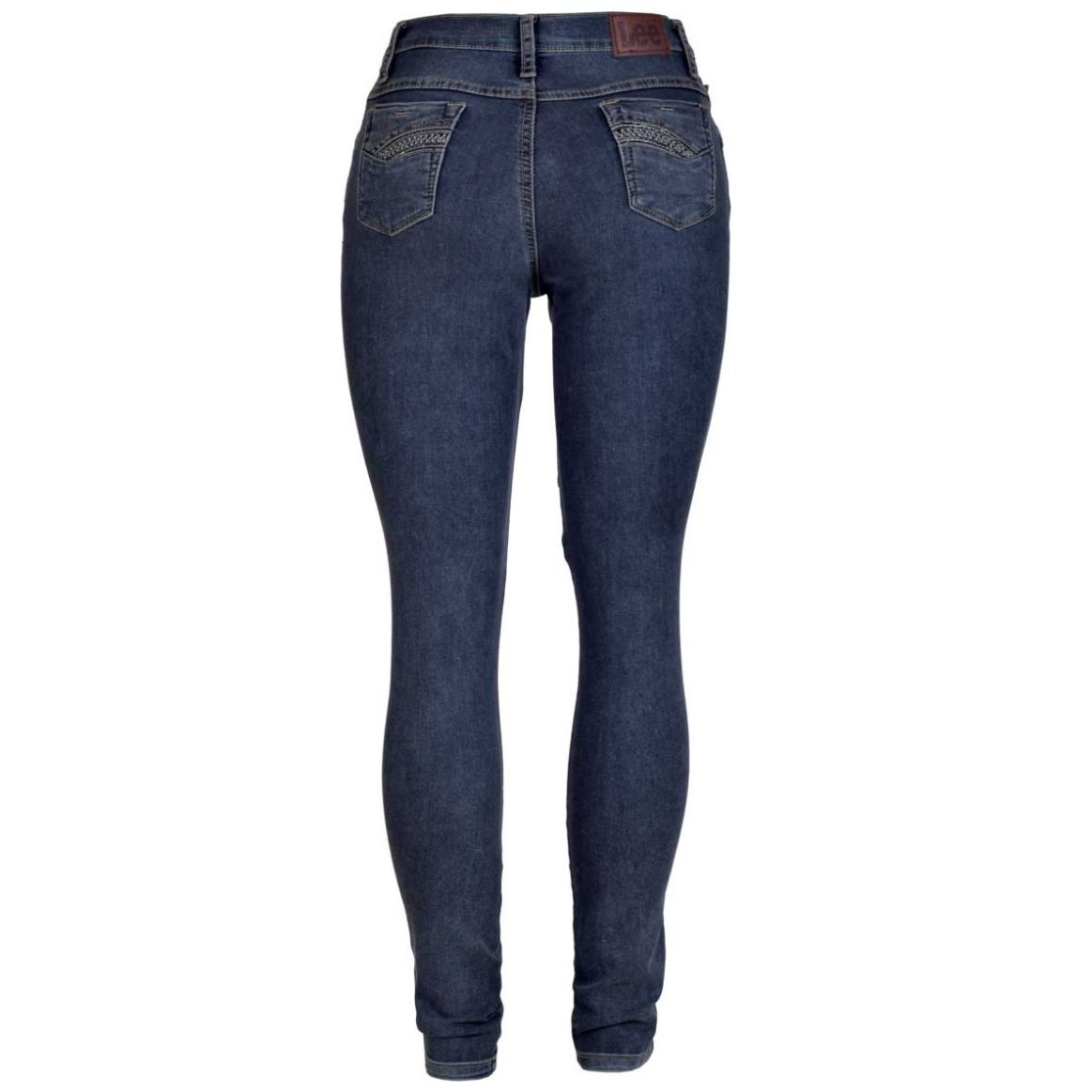 Jeans Skinny Cintura Alta Lee