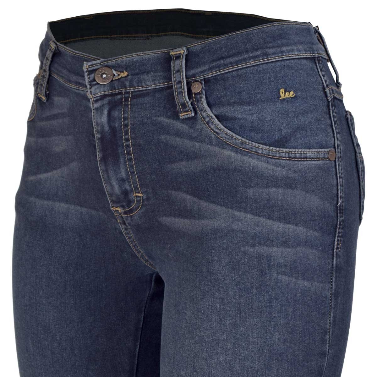 Jeans Skinny Cintura Alta Lee
