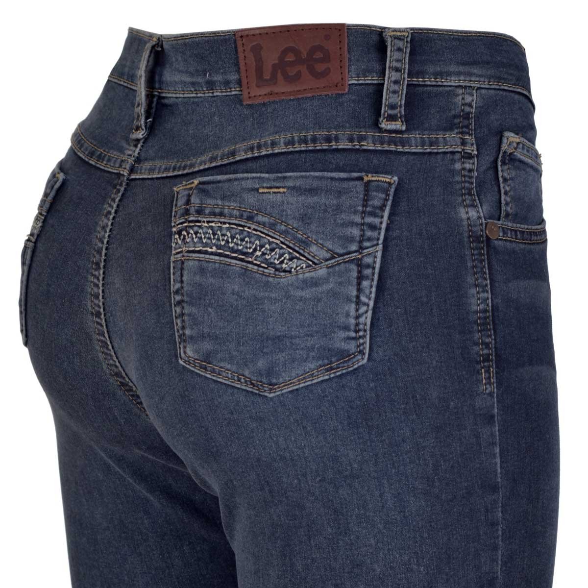 Jeans Skinny Cintura Alta Lee